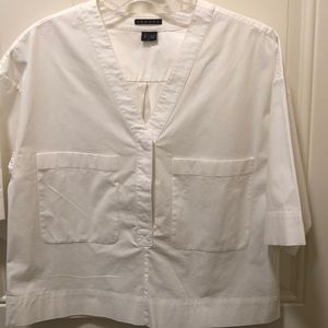 Theory white blouse- 2024